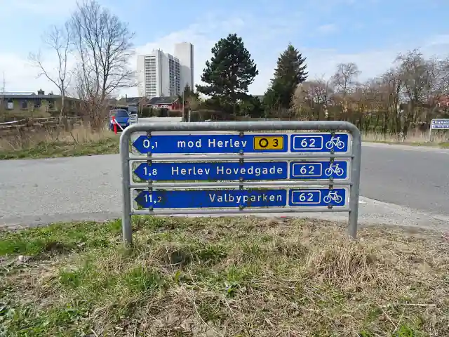 Regional cykelrute 62 ved Kagsåvej – Gladsaxe