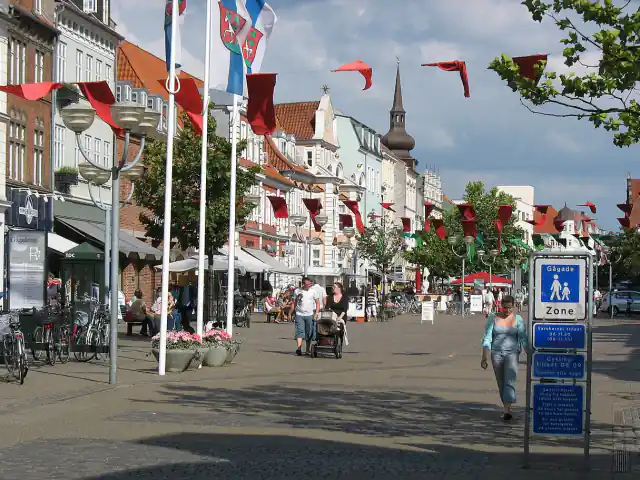 Horsens - gågaden – Horsens